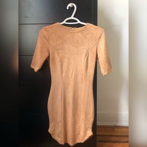Suede Dress